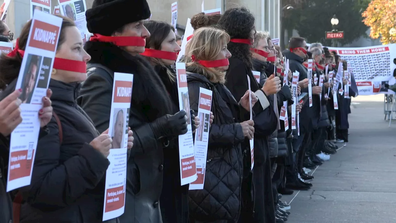 Paris: un rassemblement au Trocadéro pour demander la libération des otages détenus par le Hamas