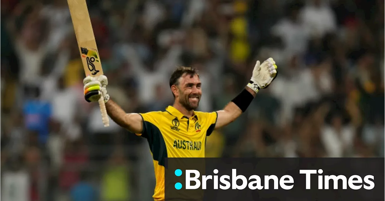 ‘I’m a bit numb’: Maxwell snatches victory with amazing double century