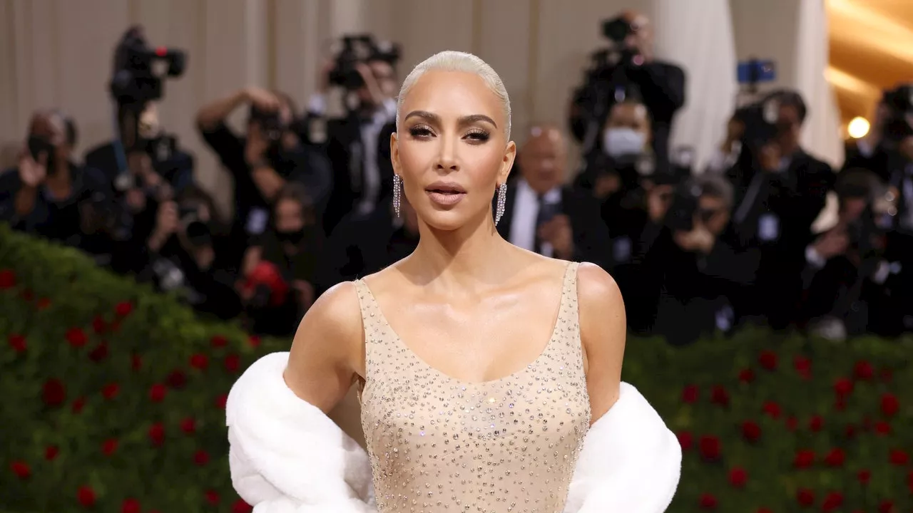 Kim Kardashian Is Selling A Skims Recreation Of That Marilyn Dress