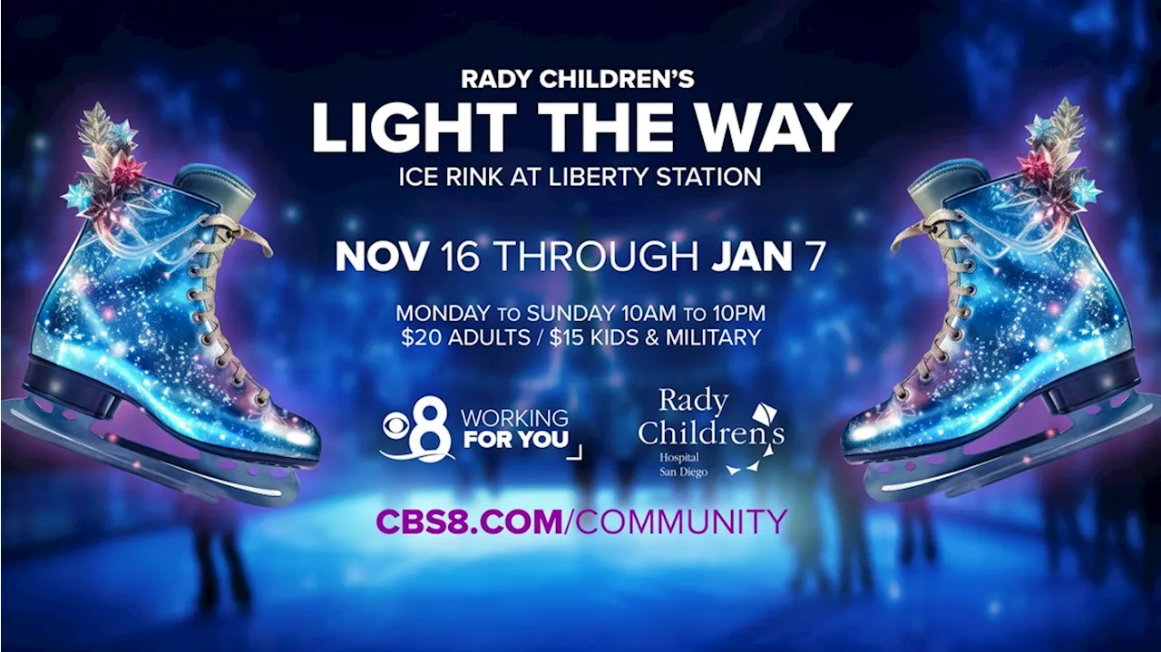 Rady Children’s lights the way to holiday joy for injured and sick kids