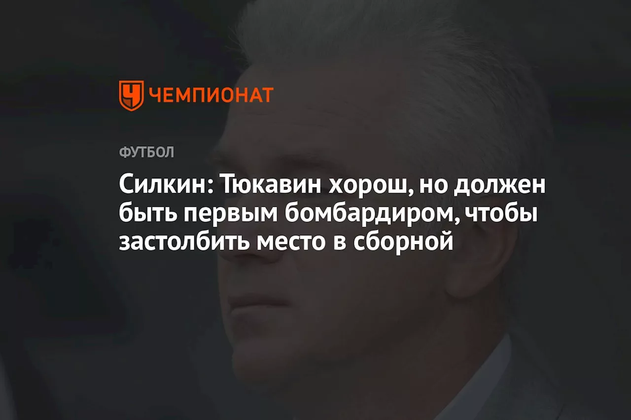 Силкин: Тюкавин хорош, но должен быть первым бомбардиром, чтобы застолбить место в сборной