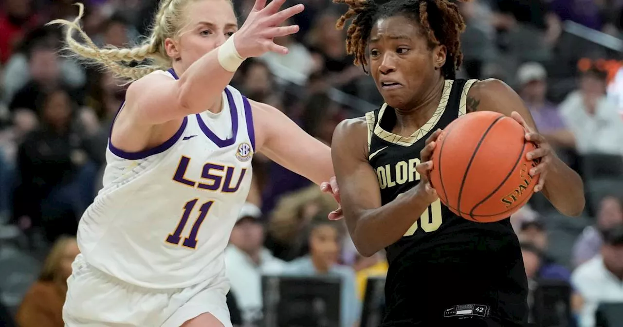 Defending national champion No. 1 LSU upset in season opener by No. 20 Colorado, 92-78