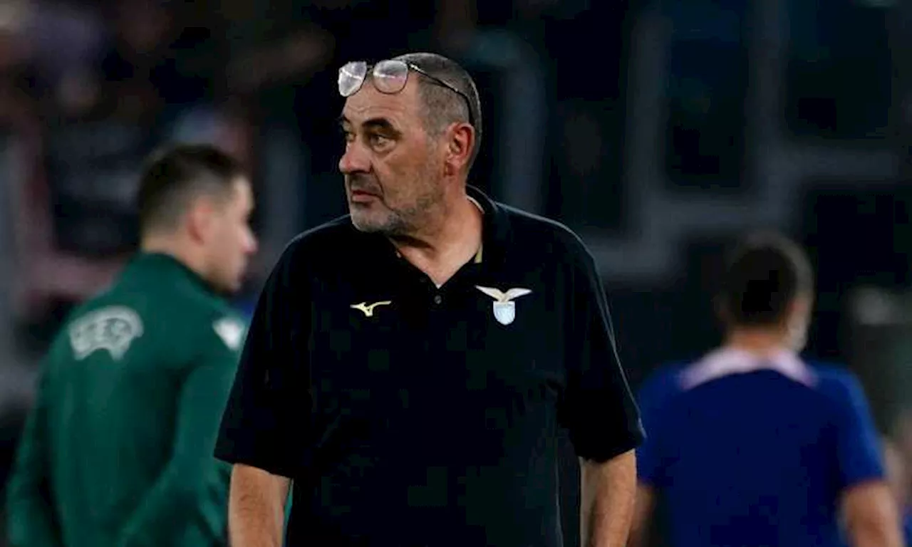 Lazio, Sarri preoccupato: 'Non so come stiano Zaccagni e Luis Alberto'