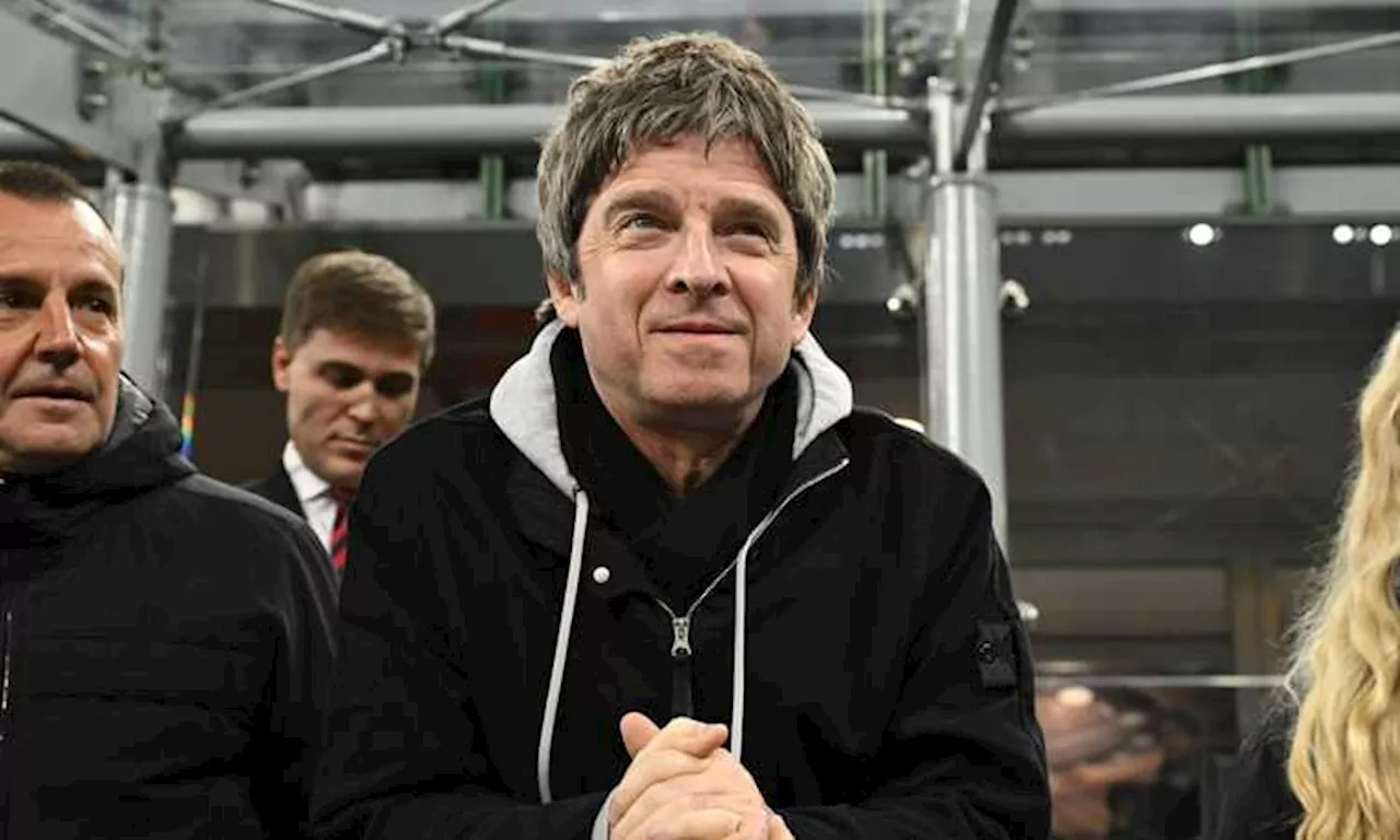 Noel Gallagher a San Siro per Milan-Psg: 'Mbappé? Meglio Haaland'