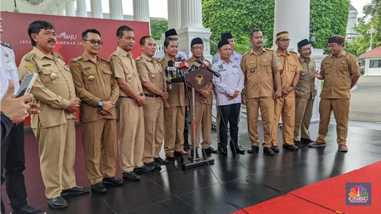 Bos Asosiasi Kepala Desa Menghadap Jokowi di Istana, Ada Apa?