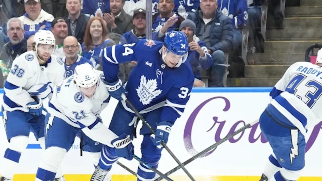 Jarnkrok scores in OT as Maple Leafs pick up wild 6-5 win over Lightning