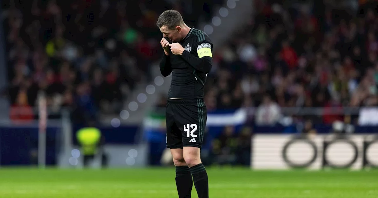 Ashen faced Callum McGregor warns Celtic 'embarrassing' loss must be a one off