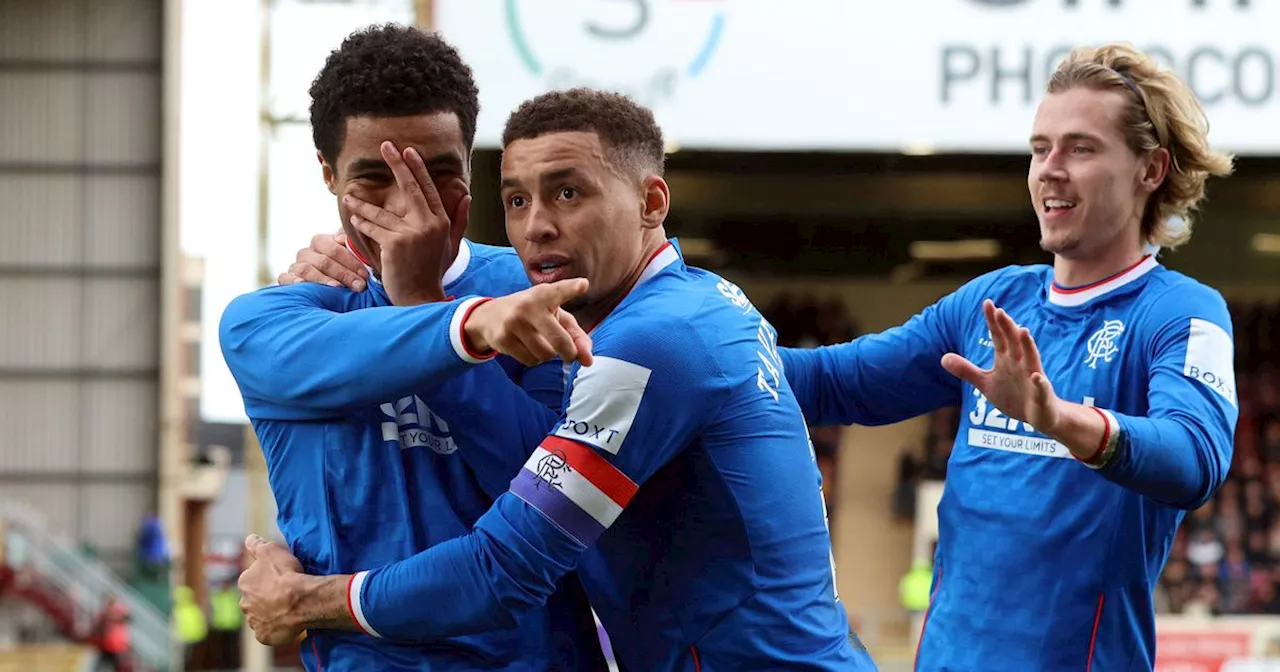 Malik Tillman shows his Rangers allegiance hasn't strayed with Tav nod