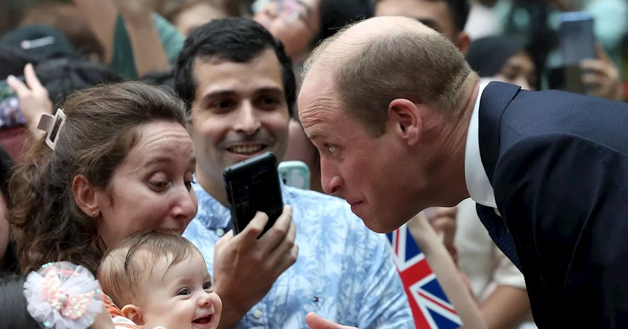 Prince William left baffled after being bitten by cheeky royal fan on visit