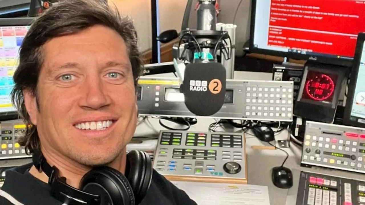 Radio 2's Vernon Kay reveals he often bumps into Ken Bruce on his way to work after taking over the...