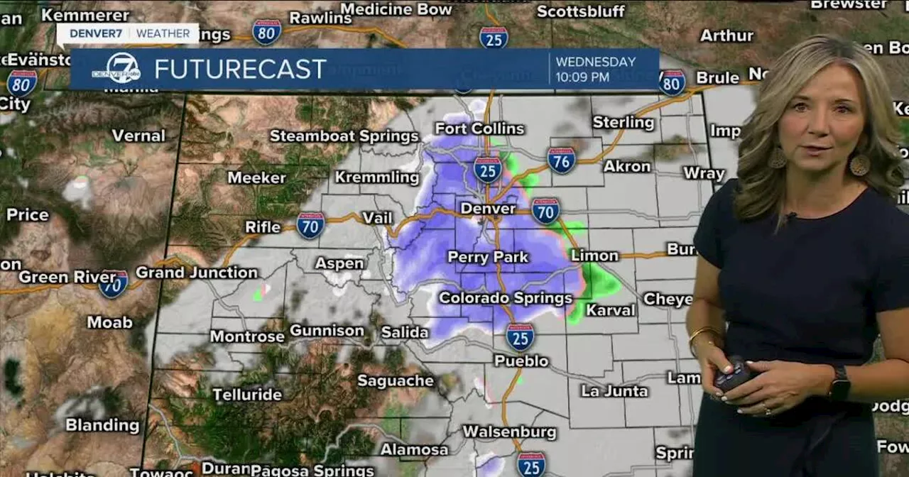 70s and sunshine in Denver Tuesday before our next cold front hits