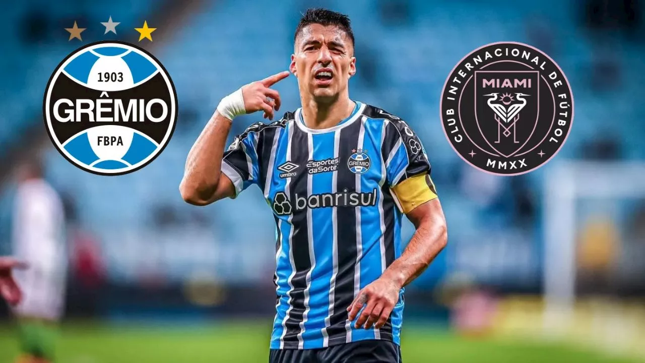 'Solo un milagro': en Gremio buscan evitar la salida de Luis Suárez al Inter Miami