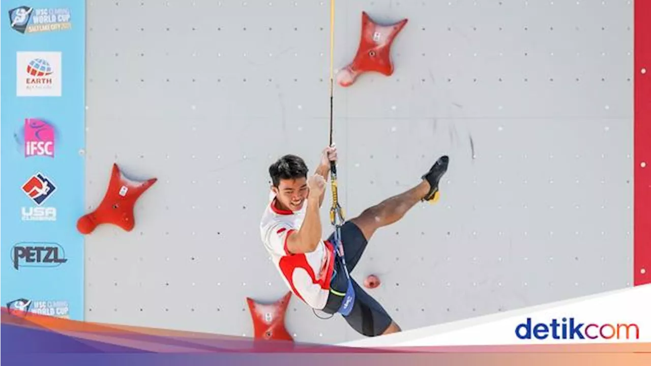 Panjat Tebing RI Berebut Tiket Olimpiade di IFSC Asia Qualifier 2023