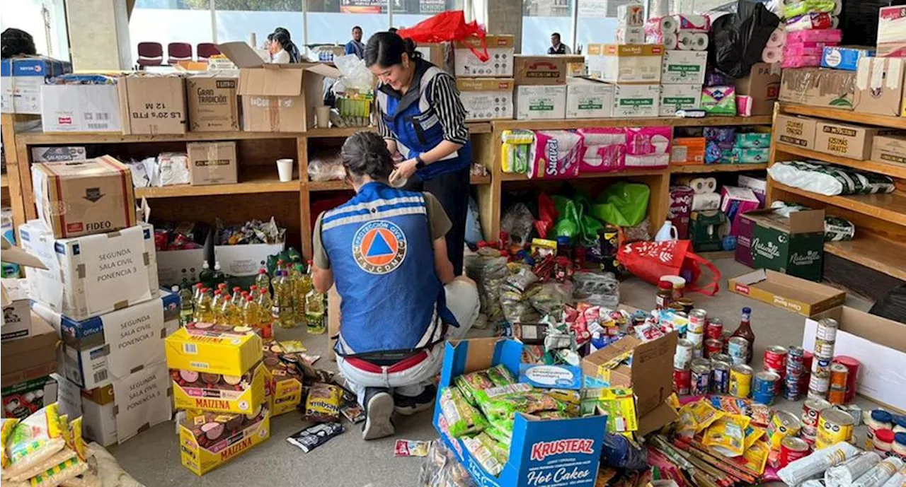Poder Judicial de la CDMX colecta 4 toneladas de ayuda para damnificados de Acapulco