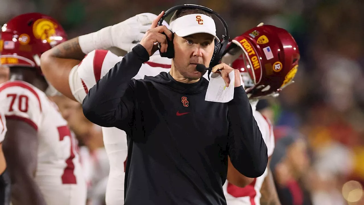 Lincoln Riley on Alex Grinch firing - USC has 'lot to play for'