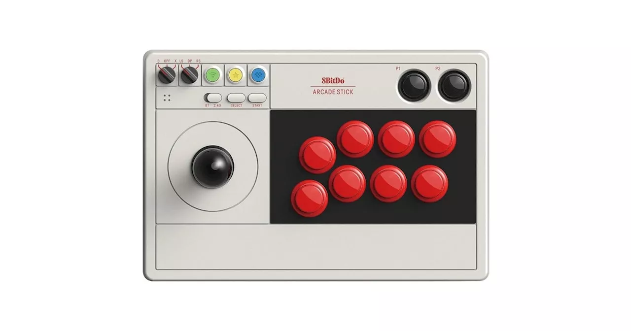 Save nearly £20 on 8bitdo's arcade stick controller in this early Black Friday deal