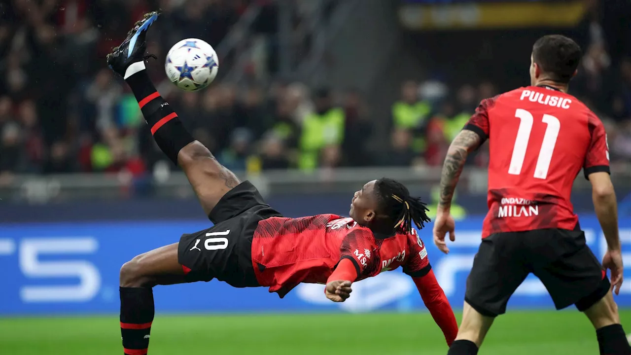 Ligue des champions : AC Milan - PSG : Le but de Rafael Leão en vidéo