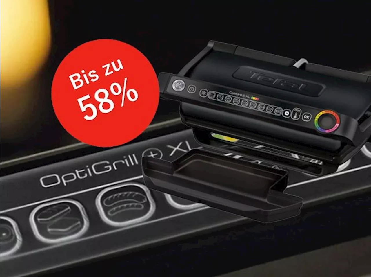 58% auf Tefal OptiGrill XL bei Lidl Haushalt und Küchen Produkte entdecken und sparen