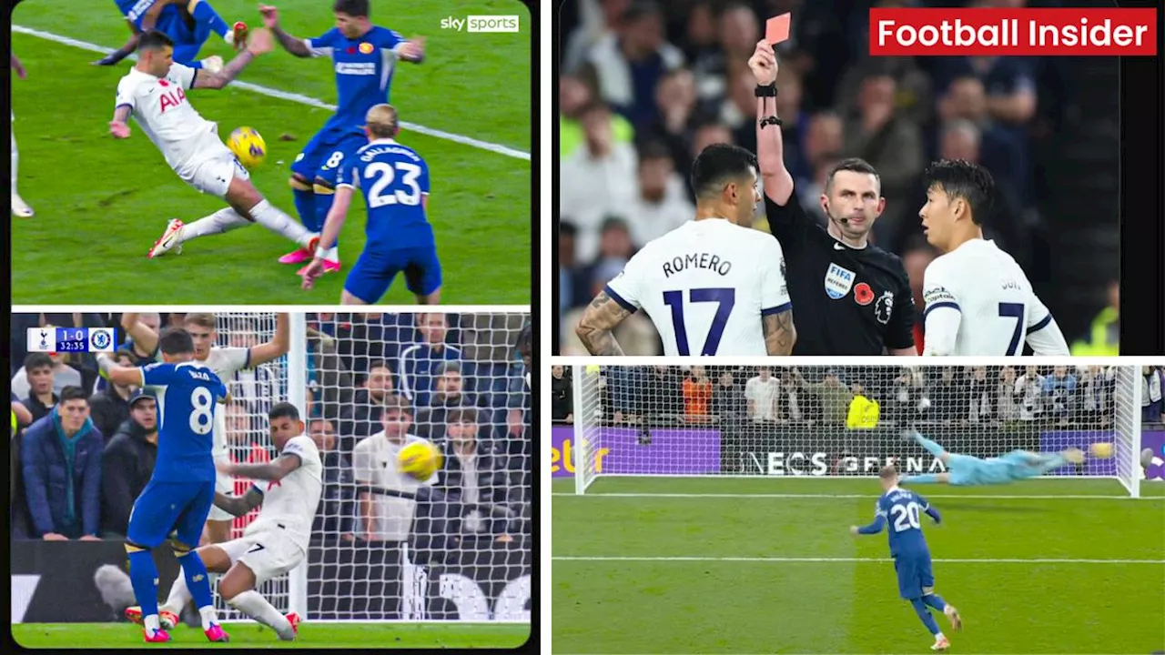 &#8216;Really let the club down&#8217;, &#8216;Not seeing an apology&#8217; &#8211; Tottenham fans slate Cristian Romero after 4-1 defeat to Chelsea