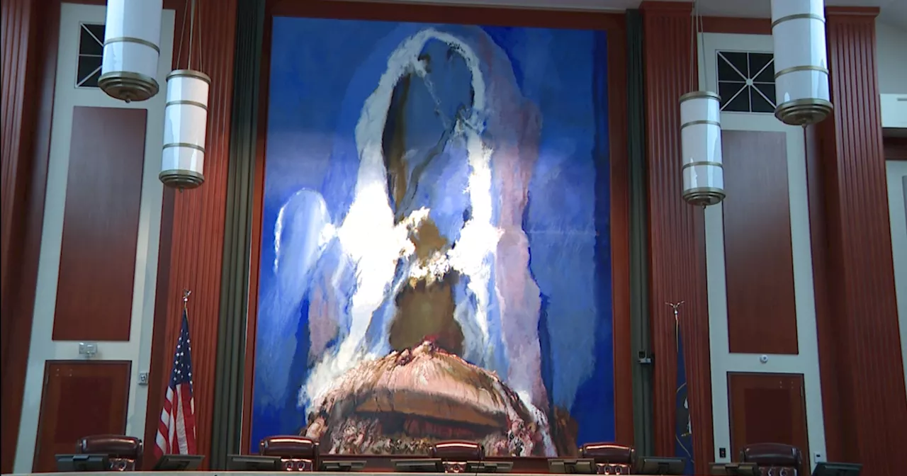 After years hidden away, the Utah Supreme Court puts a painting on display