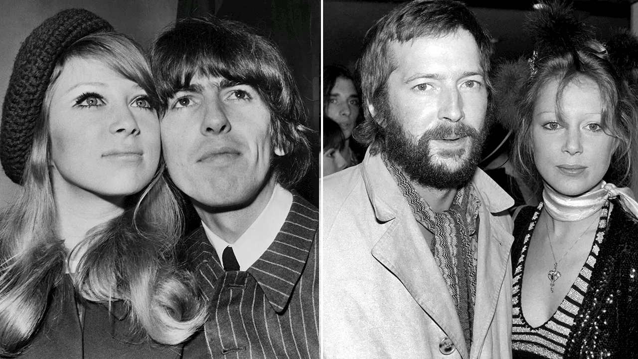 Beatles’ George Harrison, Eric Clapton love triangle ‘was like an arranged marriage’: book