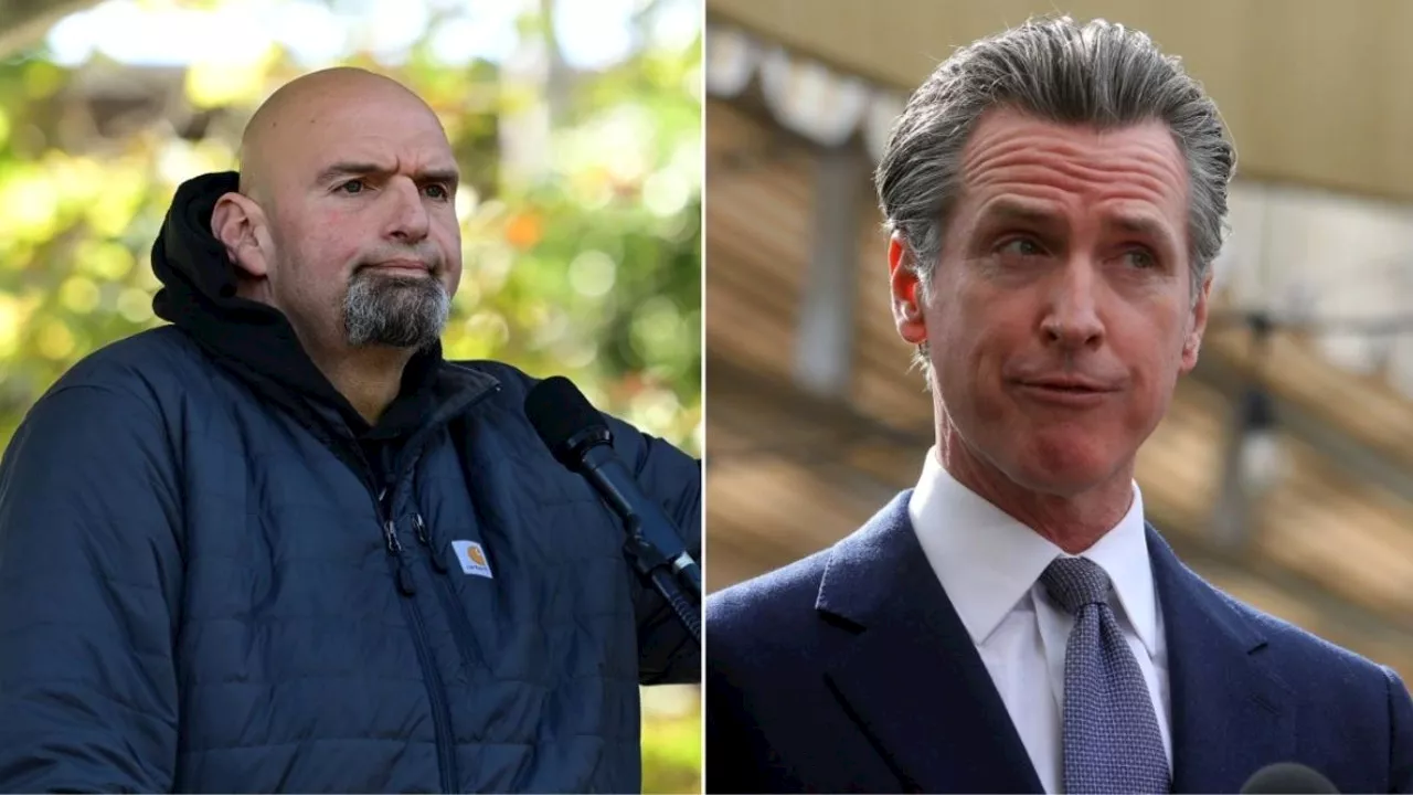 Fetterman hits Newsom for not having ‘guts’ to admit he’s running shadow campaign against Biden