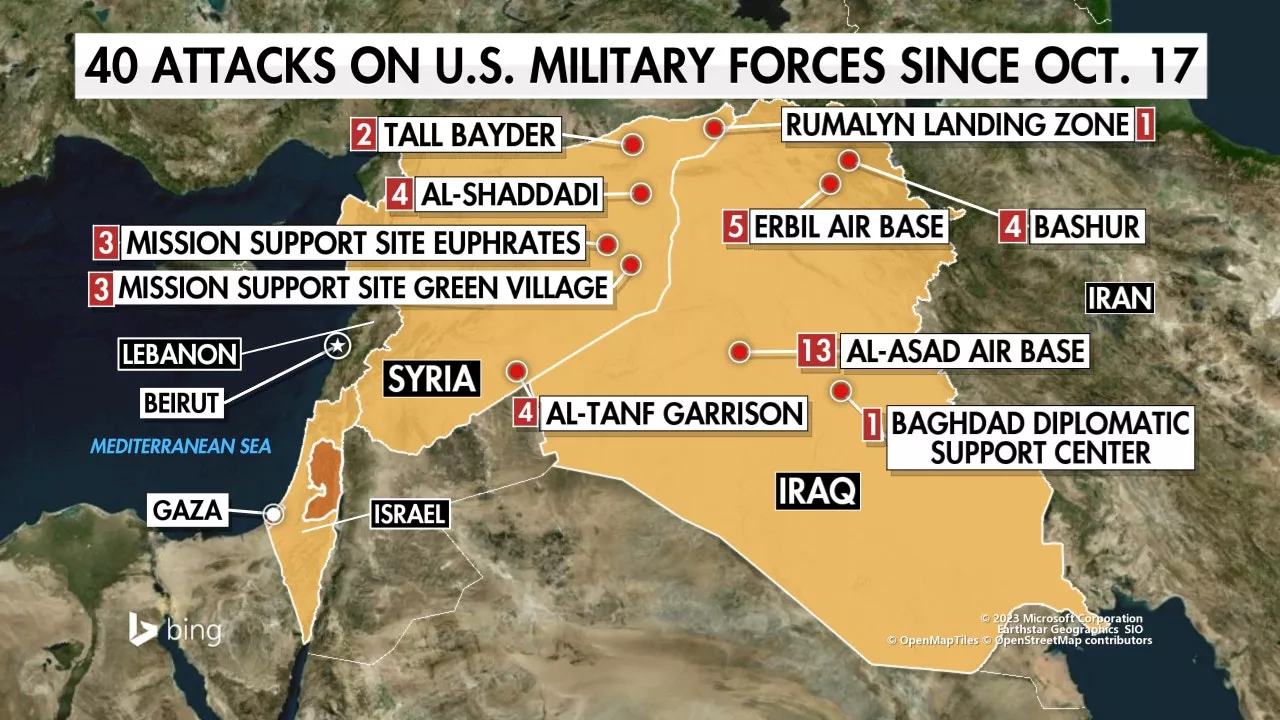 Iranian shadow militias target US, Israel in Middle East: report