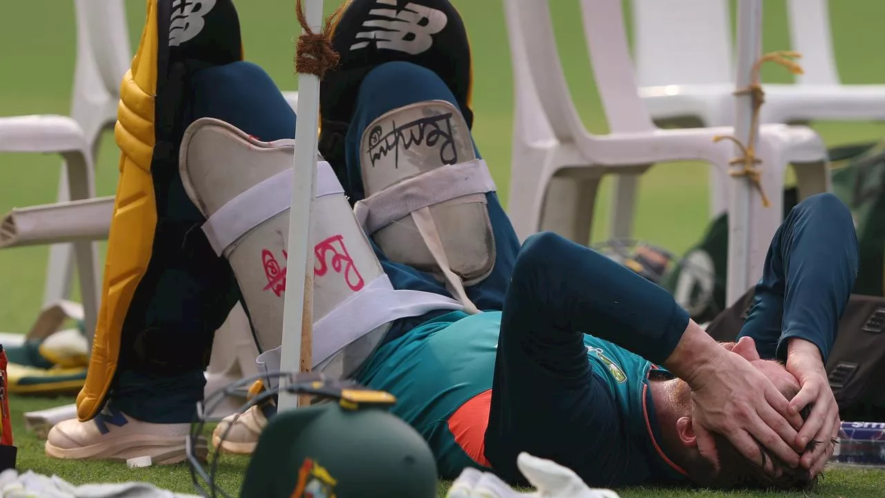 Scary sight as Smith floored at training ahead of Aussies’ key World Cup clash — LIVE