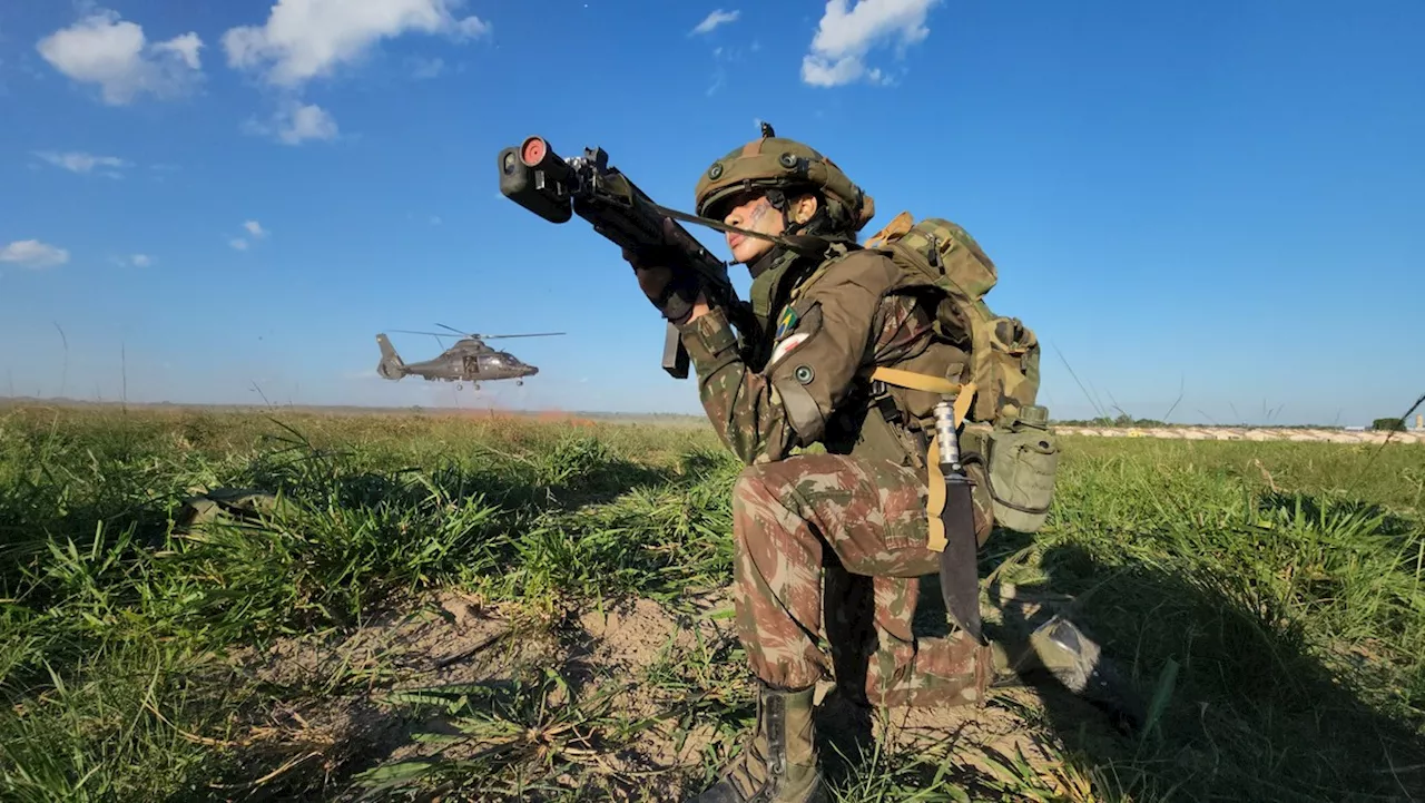 Na Amazônia, militares dos EUA iniciam treinamentos em conjunto com o Exército Brasileiro