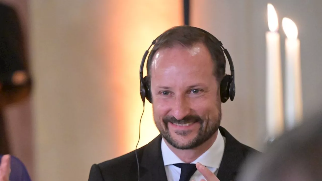 Kronprinz Haakon von Norwegen: Festliches Dinner in der Residenz