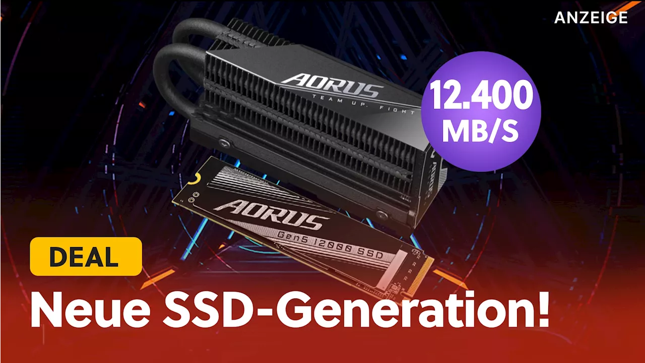 2TB SSD mit über 12.000 MB/s günstiger denn je: Diese krasse M.2 NVMe für PCIe Gen5 rasiert jede Samsung 990 Pro!