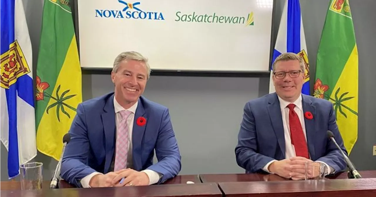 Nova Scotia, Saskatchewan premiers emphasize call to be part of housing deals