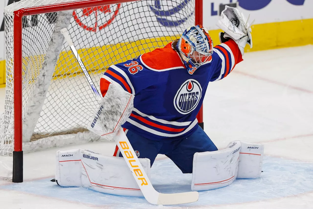 Oilers place struggling goaltender Jack Campbell on waivers