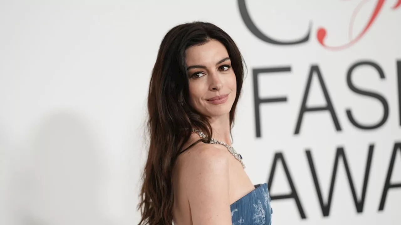 Anne Hathaway Continues To Give Andy Sachs A Run For Her Money In The Style Stakes