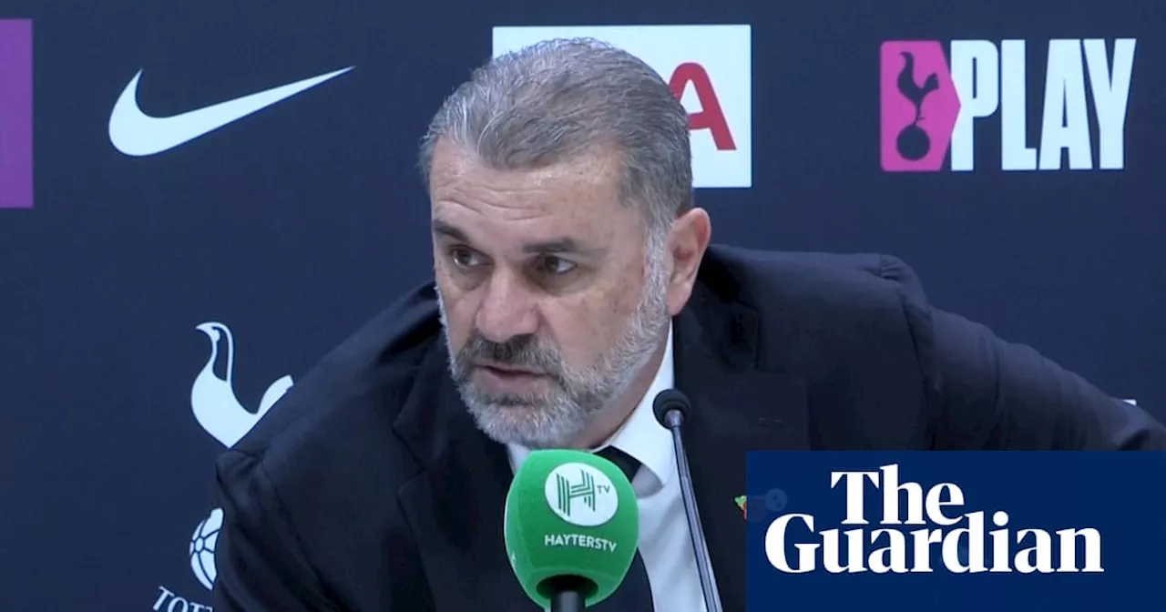 ‘I’m old school’: Ange Postecoglou bemoans use of VAR after Spurs loss