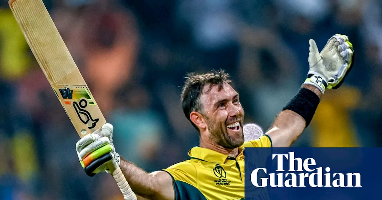 Maxwell hits astonishing unbeaten 201 to rescue Australia against Afghanistan