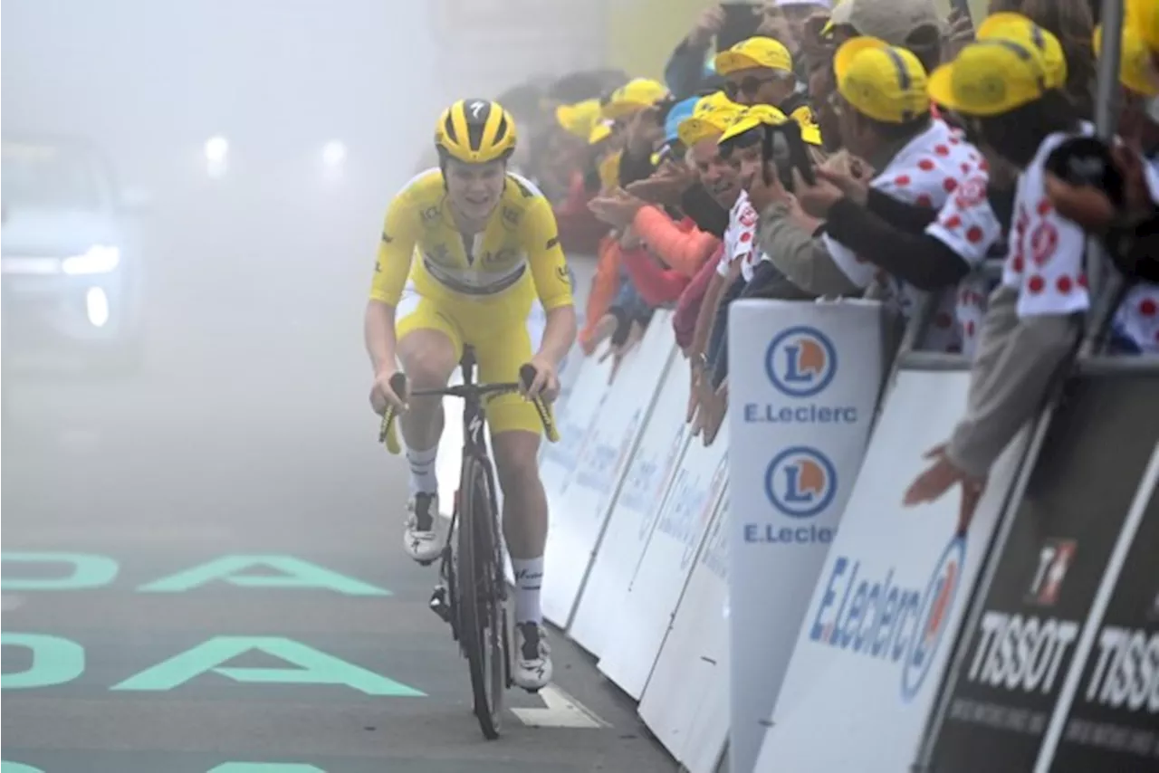 De Vonk van het Jaar gaat naar Lotte Kopecky in gele trui op de Tourmalet