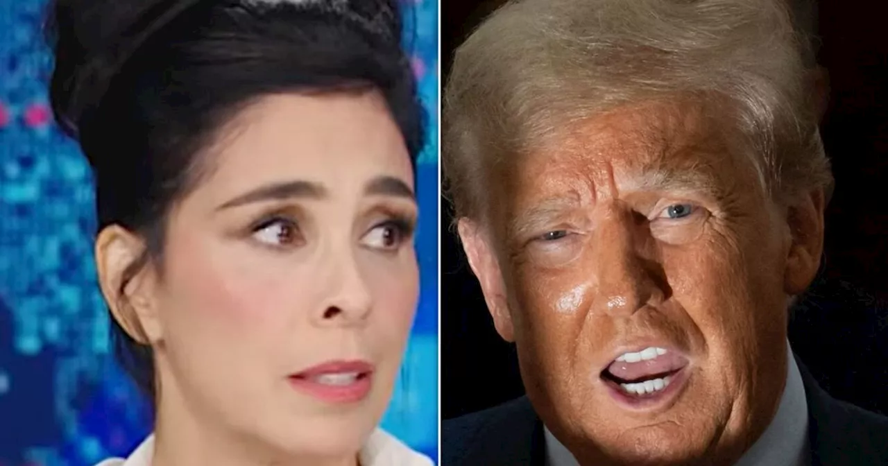 'Daily Show' Guest Host Sarah Silverman Has 3 Blunt Questions For Trump Under Oath