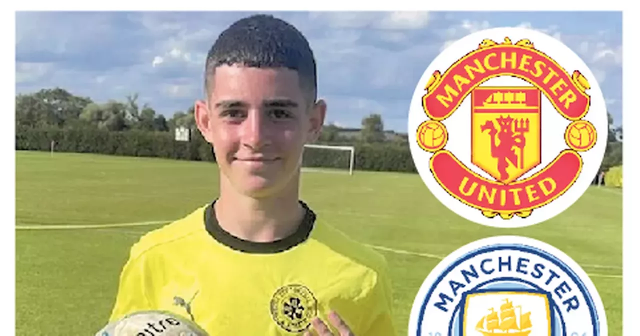 Manchester City attempt to pip Manchester United in race to sign Irish starlet