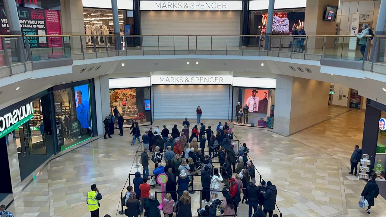 Marks and Spencer opens in huge former Debenhams space in Birmingham's Bullring