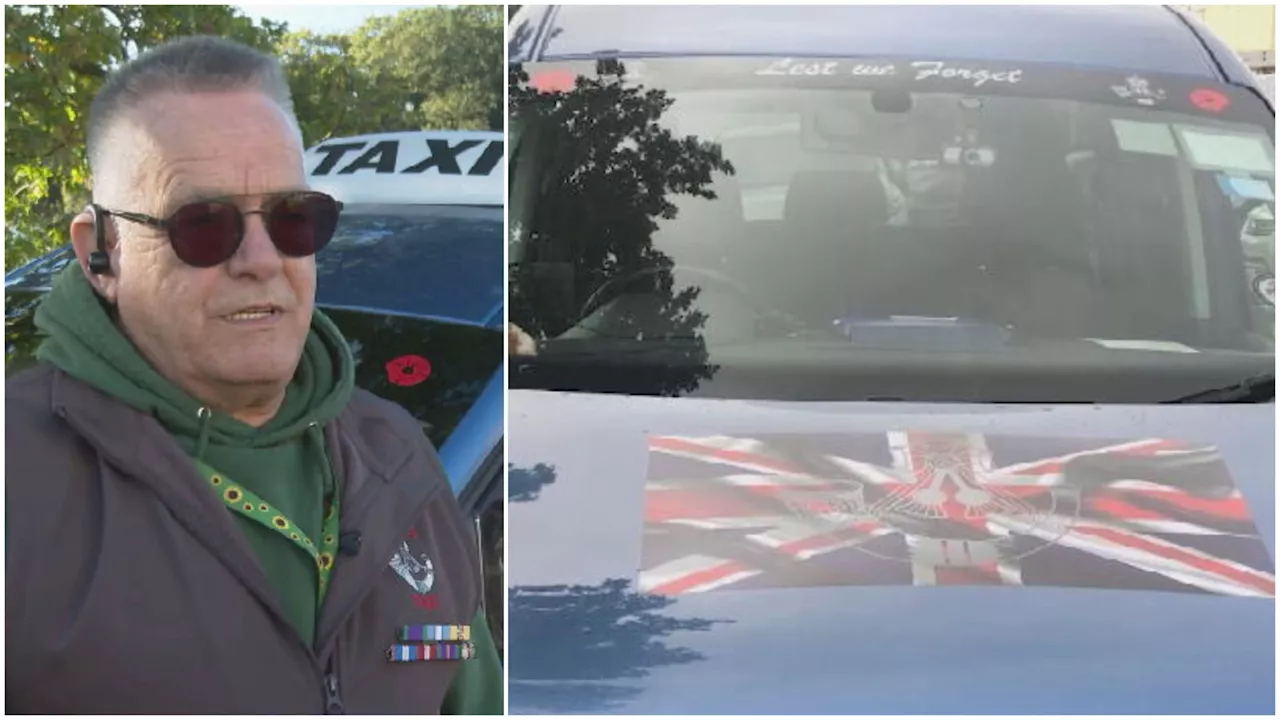 Veteran taxi driver banned by council from displaying Union Flag on his cab