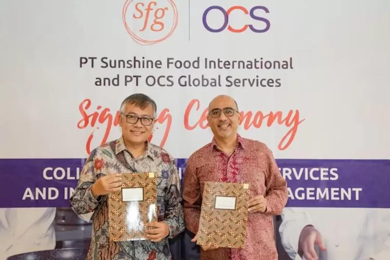 Kerja Sama dengan Sunshine Food, OCS Perkuat Solusi Facility Management Terintegrasi