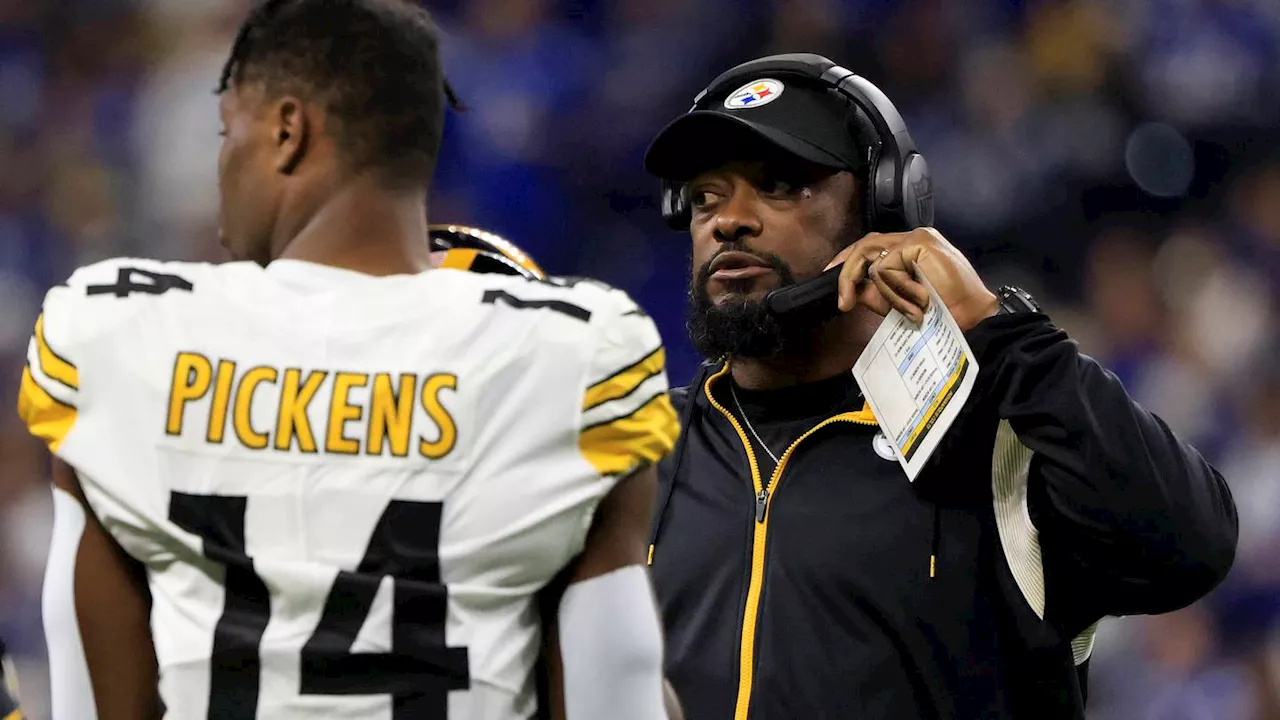 Steelers' Mike Tomlin heard from WR George Pickens about frustrations: 'That's a non-issue'