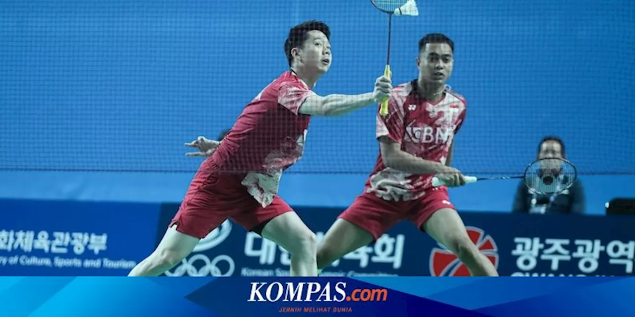 Hasil Korea Masters 2023: Debut Manis Rahmat/Kevin, Lawan Cedera