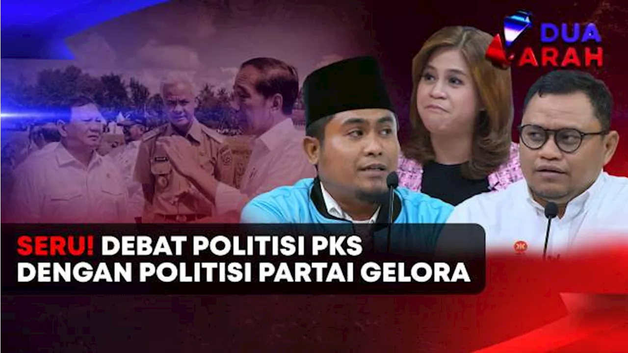 Seru! Debat Politisi PKS dengan Partai Gelora Terkait Netralitas Presiden