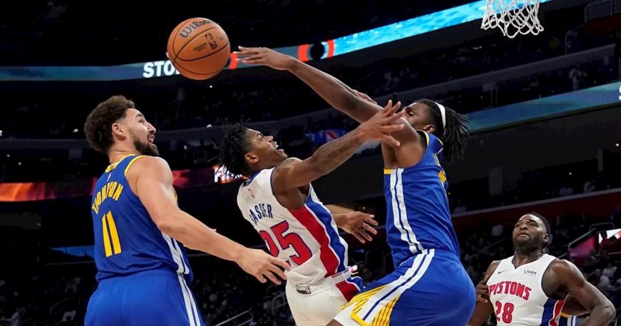 Warriors dominate offensive glass in 120-109 victory over Pistons