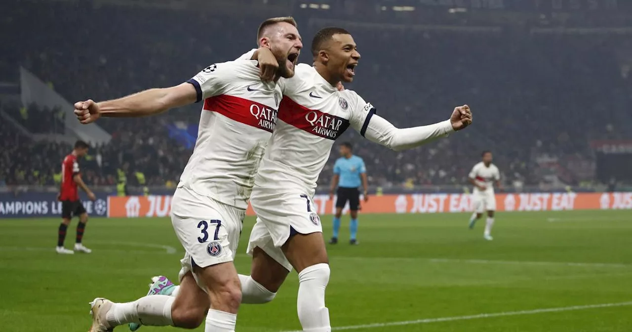 AC Milan-PSG : en vidéo, les buts de Skriniar et Leao