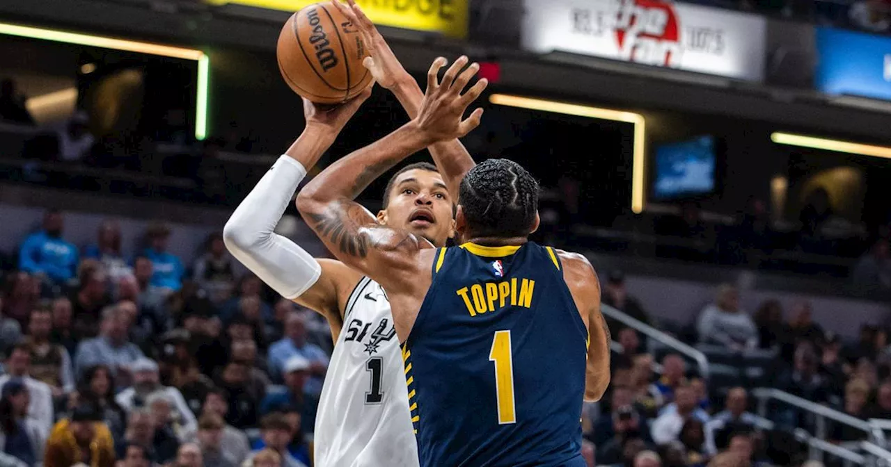 NBA : sans un grand Wembanyama, San Antonio subi une terrible correction face à Indiana