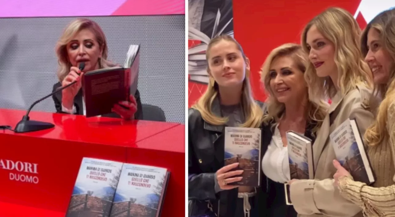 Chiara Ferragni in lacrime alla presentazione del nuovo libro della mamma. Marina Di Guardo alle figlie: «Mi a