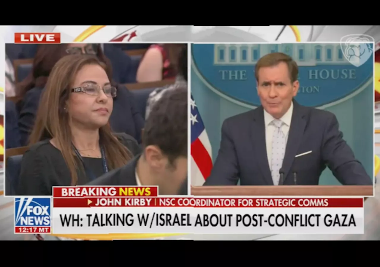 Kirby Destroys Journalist Blaming Israel: ‘Hamas Actually Does Have Genocidal Intentions Against the People of Israel’